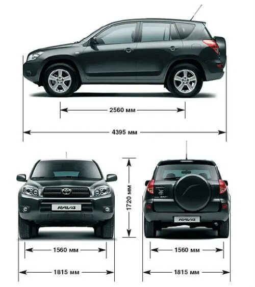 Габарит 4. Тойота рав 4 2 поколение габариты. Toyota rav4 габариты. Колесная база Тойота рав 4. Габариты нового Тойота рав 4.