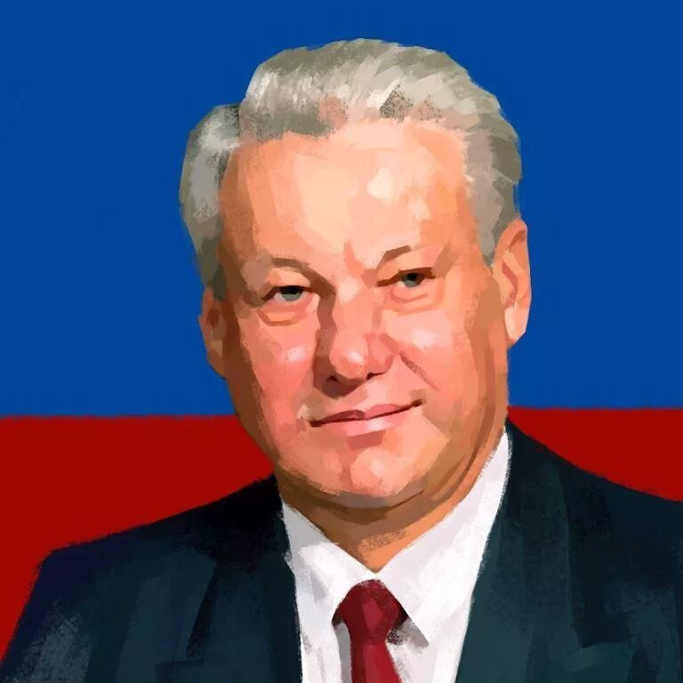 Ельцин 1991. The first president of russia