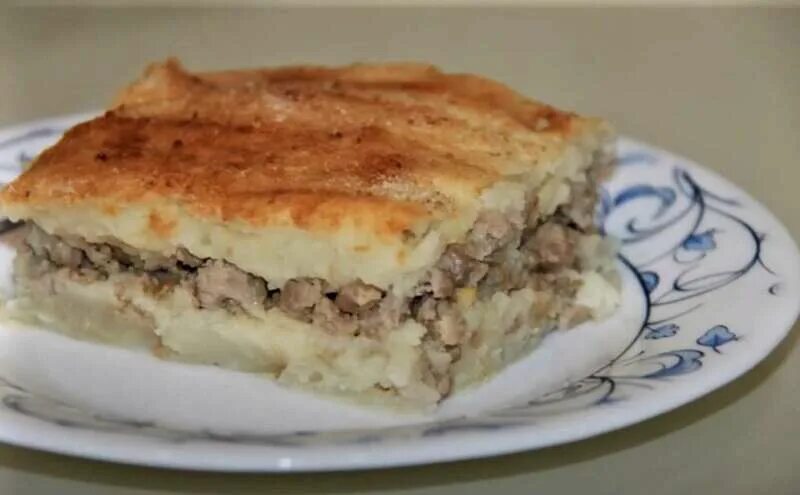Запеканка с фаршем как в садике