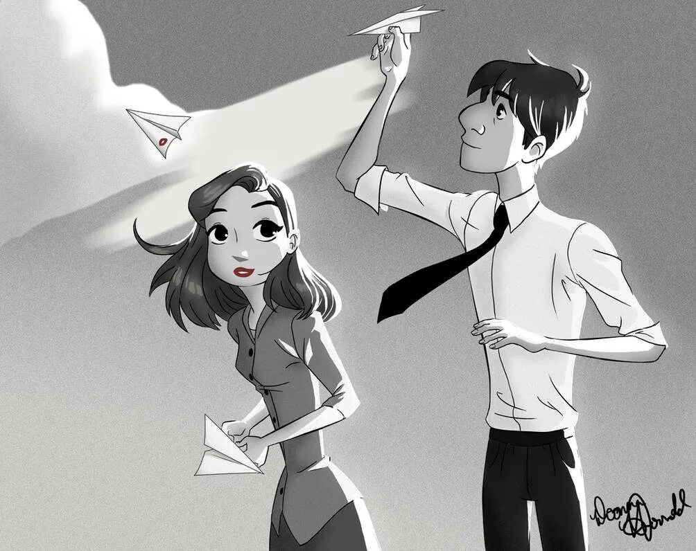 Paperman. Paperman Дисней.