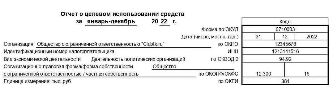 Как заполнить отчет о целевом. Целевое расходование денежных средств это. отчет о целевом использовании средств. форма 0710003. форма 0710003 по окуд.