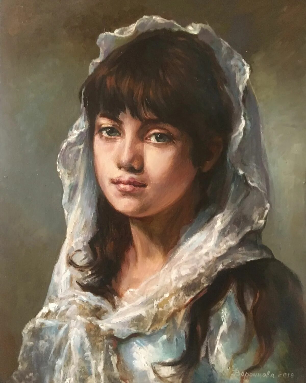 Veil painting. Вуаль в живописи. Картина молодая девушка. Копия портрета. Портрет молодой девушки вуаль.