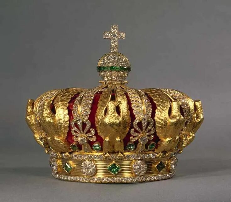 Корона австрийской империи. Корона короля дании кристиана iv. 1595.