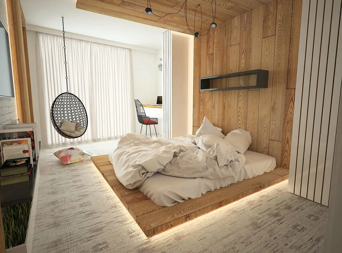 Дизайн подиум. Кровать подиум лофт. Кровать на подиуме в интерьере. Подиум в спальне. Подиум кровать в спальне.