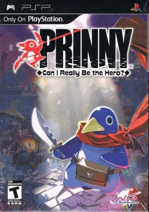 Rom hero. Prinny игра. prinny can i really be the hero psp. psp cover prinny 2. prinny: can i really be the hero?.