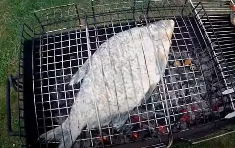 Лещ на мангале на решетке рецепт