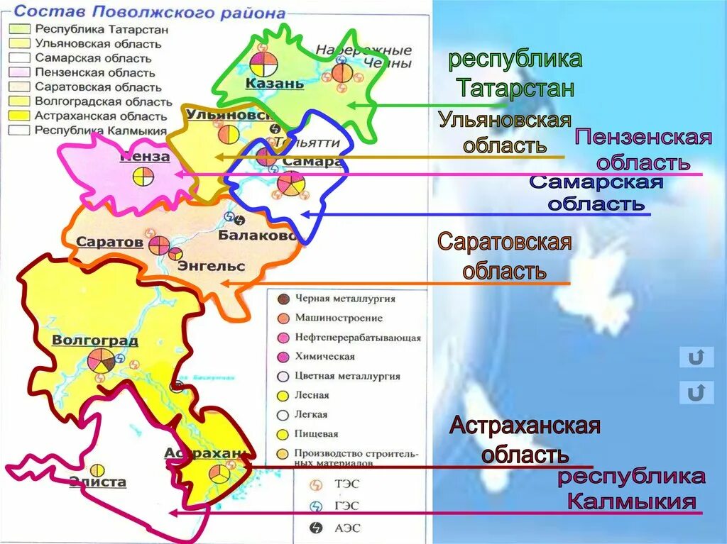 Поволжский район тесты 9. Поволжский экономический район экономические районы. Сельское хозяйство Поволжского экономического района города. Состав экономического района Поволжский экономический район. Карта населения Поволжского экономического района.