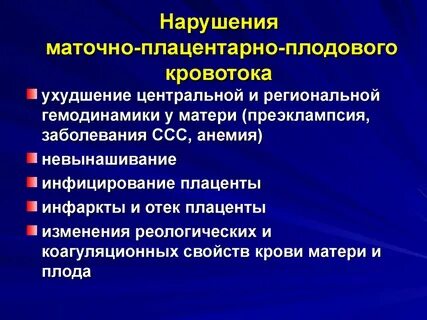 Гемодинамика нарушена