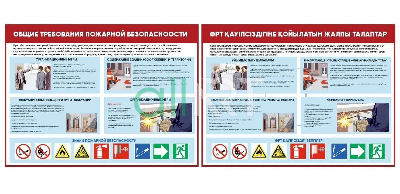 Правила безопасности в казахстане. Пожарная безопасность РК. Производственные стенды по противопожарной безопасности. Общие требования к пожарной безопасности РК. Стенд пожарной безопасности на строительном объекте.