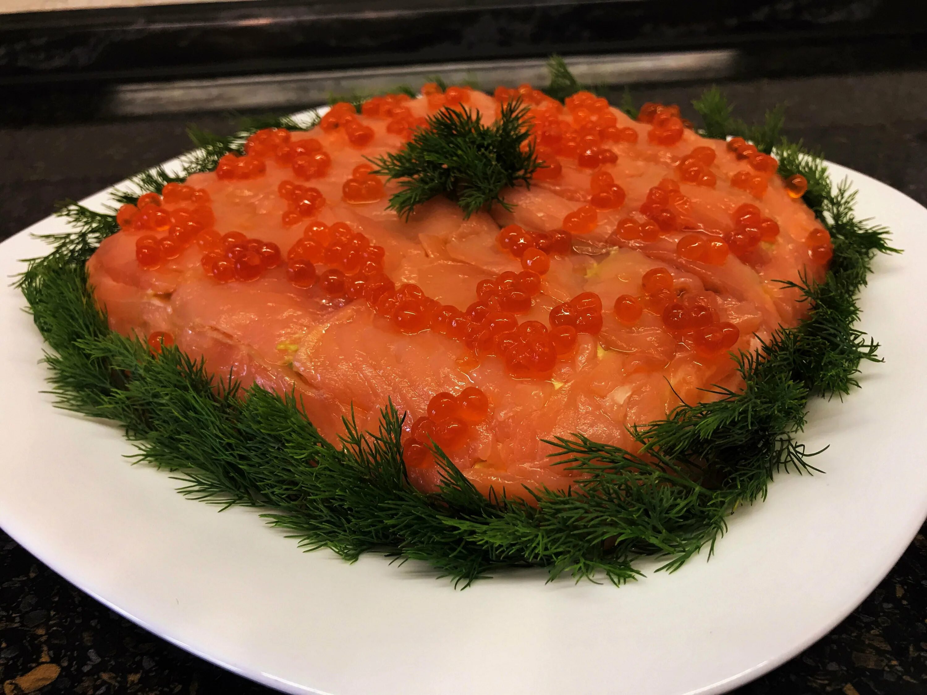 Семга по царски