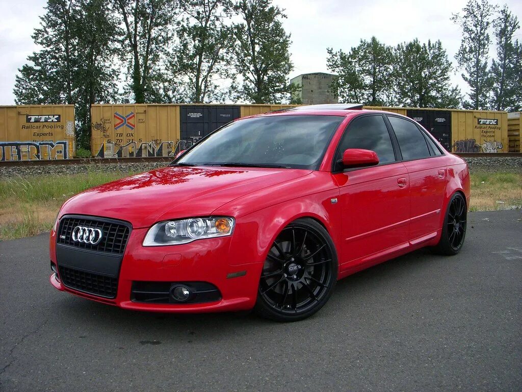 Audi a4 b7 Red. Ауди а4 б7 красная. Audi a4 b7 Sline. Audi a4 b7 r17.