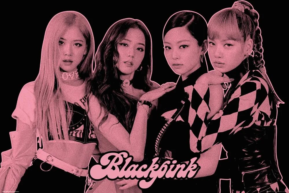 Набор наклеек BLACKPINK Kill This Love A Ver. / BLACKPINK FUTARi