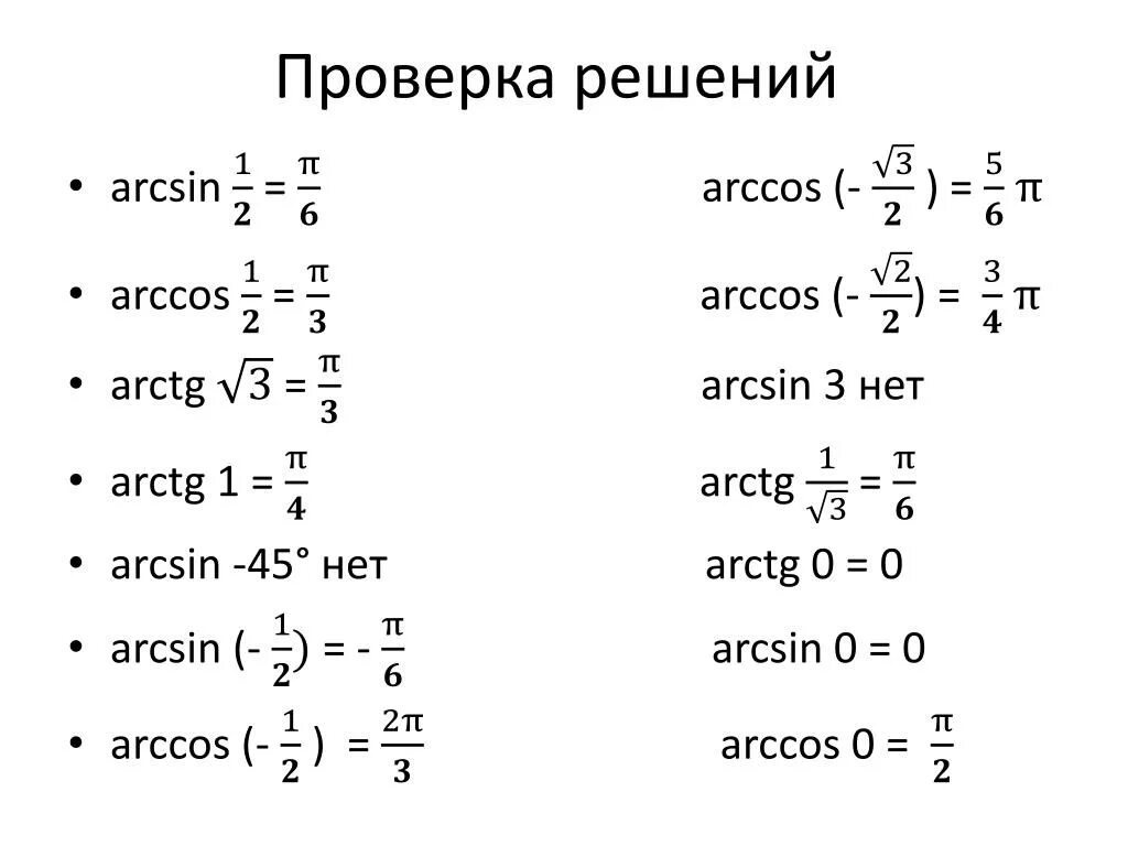 Вычислите arccos 0. Арксин арккос. Арксинус 1/3. Арксинус арккосинус арктангенс. Формула арксинуса и арккосинуса.