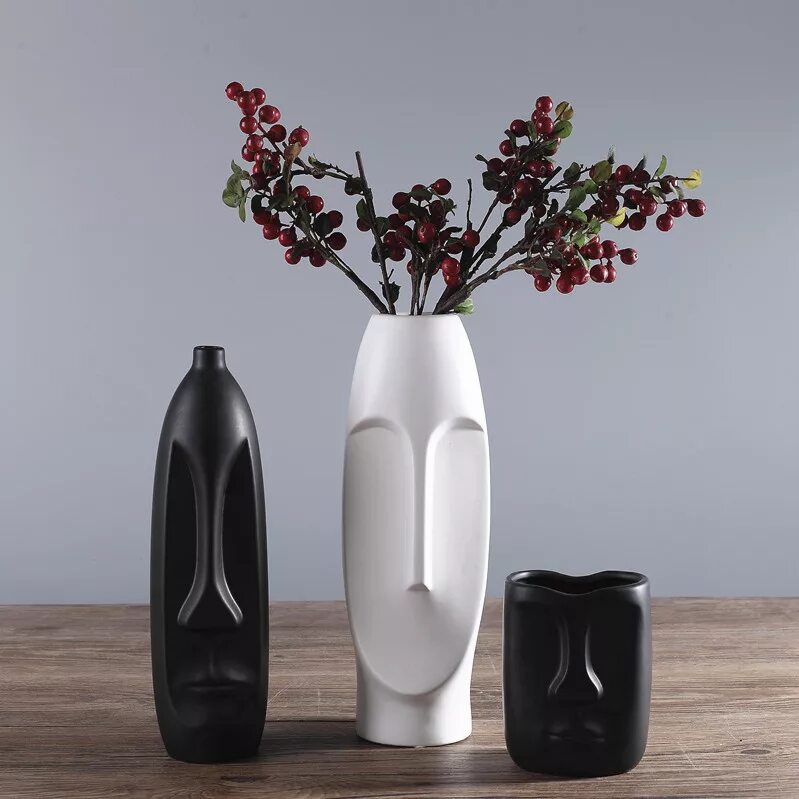Куплю вазы в оригинале. 1563290567-Pure-Black-Ceramic-Vases-c_Ceramic+Vases. Стильные вазы. Дизайнерские вазы. Необычные вазы.