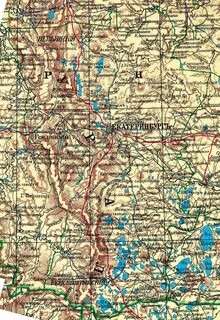 Екатеринбургская губерния уезды
