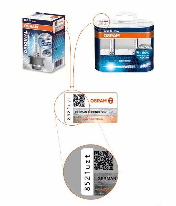 Проверка ламп osram. Osram trust. osram lamp. оригинал осрам d2s упаковка. лампа osram xenarc подделка.