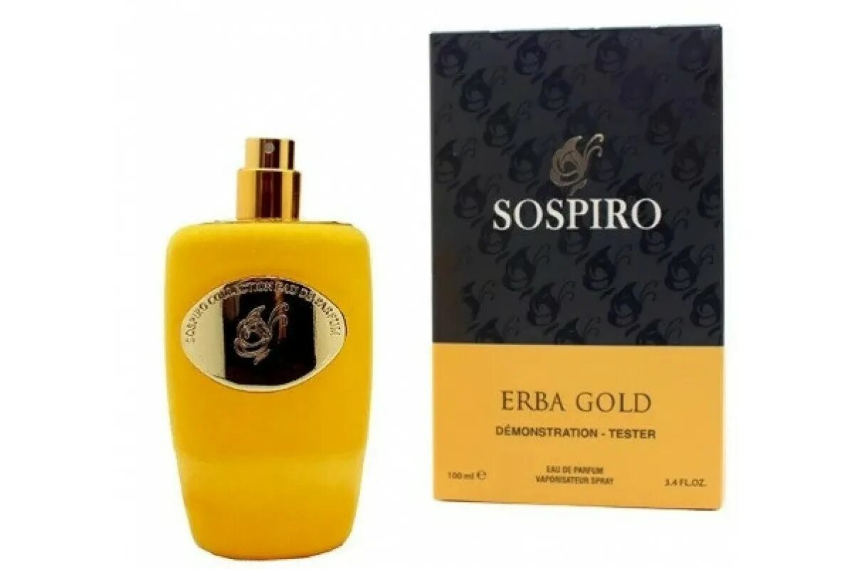 Erba gold. Sospiro Perfumes erba Gold, EDP, 100 ml. Sospiro erba Gold Unisex EDP 100ml. Sospiro erba Gold EDP тестер унисекс. Духи Sospiro erba Gold 100ml.