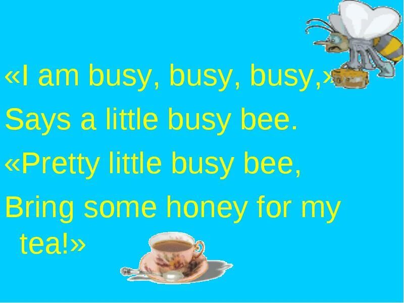 1 i am busy