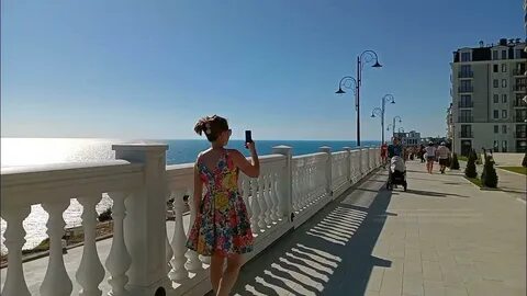 Видео набережной анапы