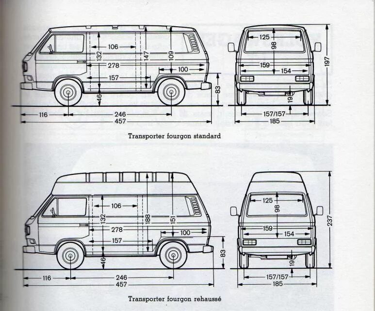 T 3 18 9. VW Transporter t3 габариты. Volkswagen t3 габариты. Фольксваген Транспортер т3 габариты. Volkswagen Transporter t3 габариты.