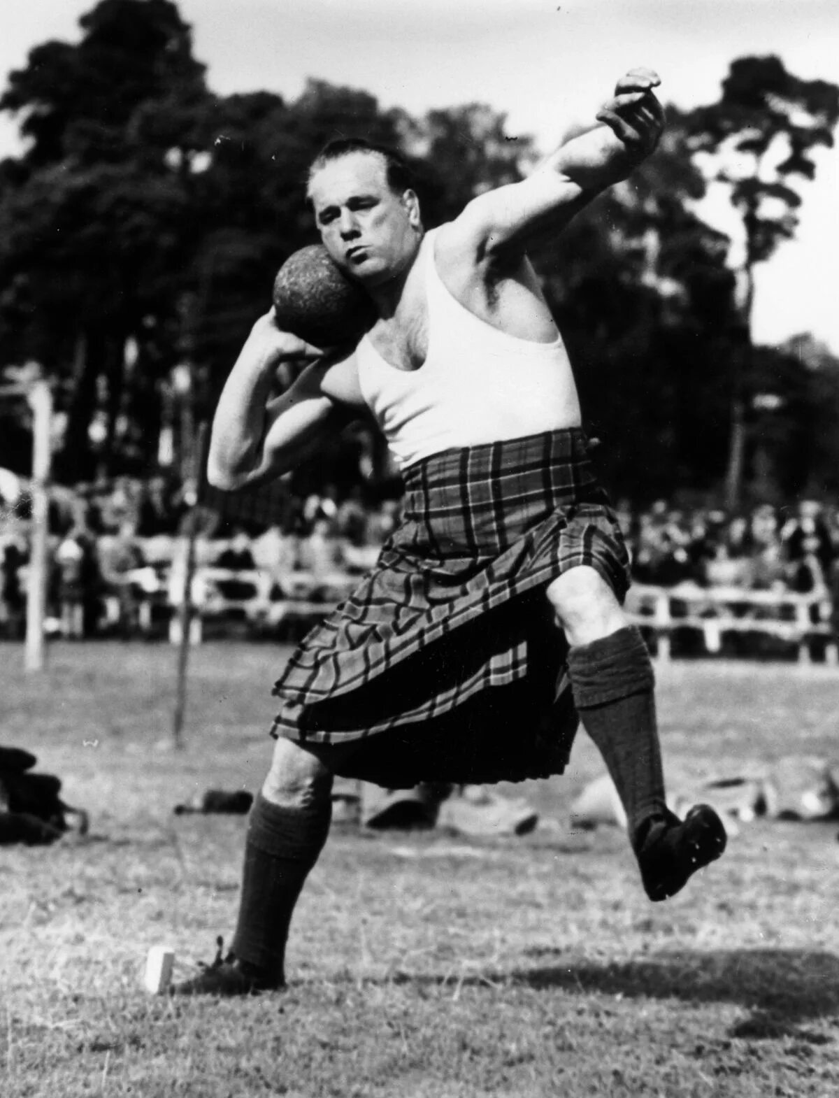 Hammer throw highland games