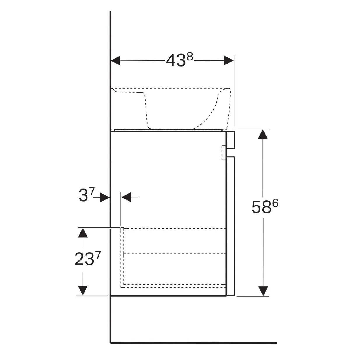 Тумба под раковину Geberit 869753000 Renova Nr.1 Plan /67,6х58,6х43,8/ (натуральный дуб). Тумба Геберит Ренова план. Раковина Geberit Renova Plan 122100000 (подвесная, (100*48), белый). Тумба под раковину Geberit Renova Plan. Geberit renova plan