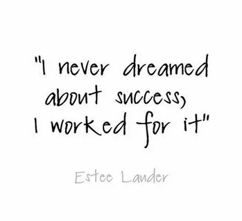 I never dream