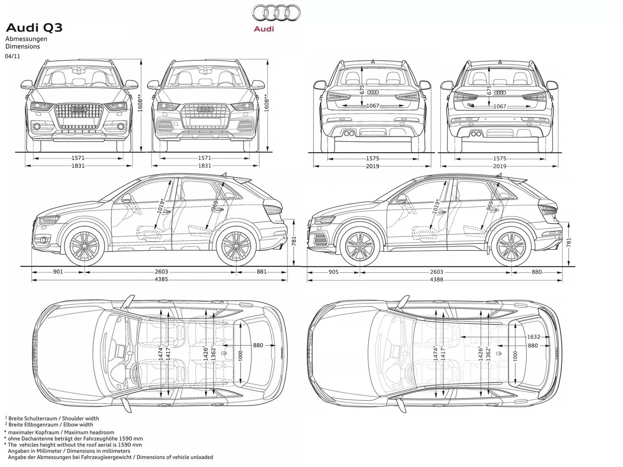 Габариты ауди. Ауди q3 габариты кузова. Audi q3 2013 габариты. Габариты Ауди q8. Ауди q5 габариты кузова.