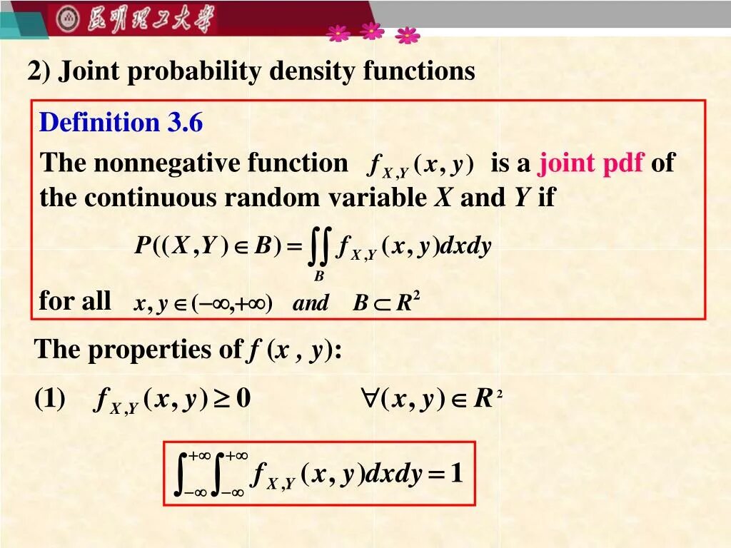 Joint probability Formula. Probability function. Probability density function. Probability density function for Exp.