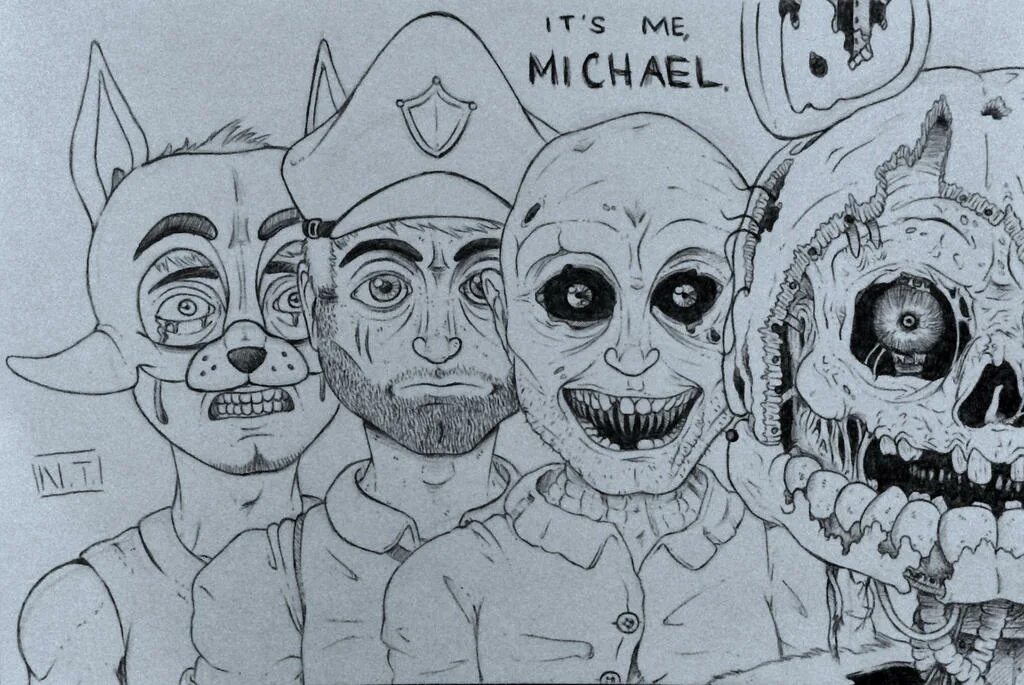 It s me mike. Майкл Афтон ФНАФ. Mike Afton Art. Майкл Афтон арт. Майкл Афтон арты.