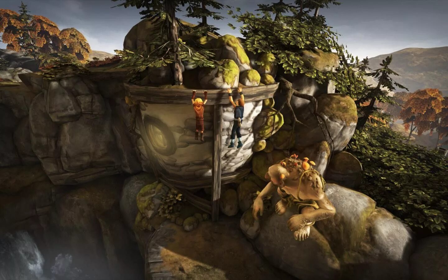 Brothers tale of two sons remake ps5. Brothers: a Tale of two sons. Two brothers игра. Brothers a Tale of two sons Скриншоты. Brothers: a Tale of two sons обложка.