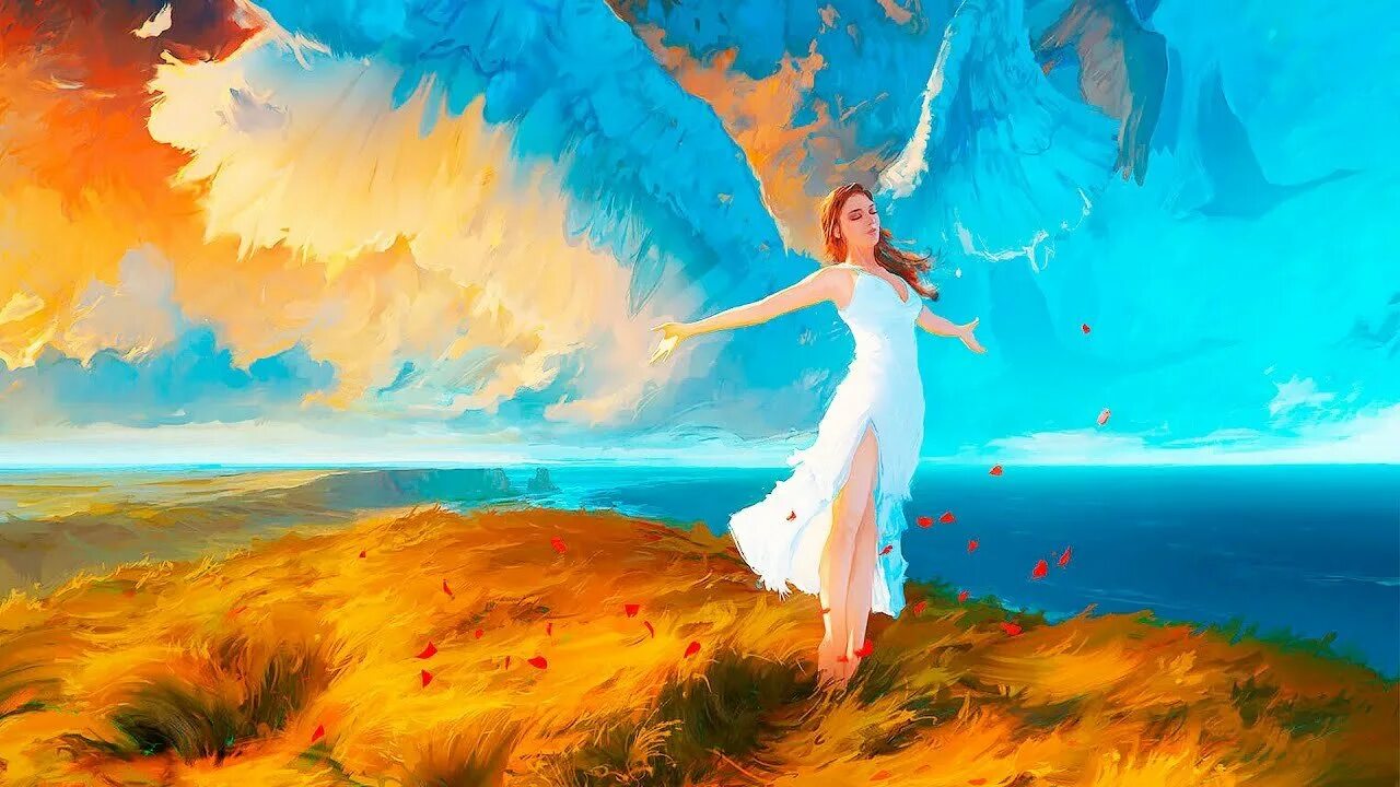 Песня ты мне крылышки приставил. Художник Artem rhads Chebokha.