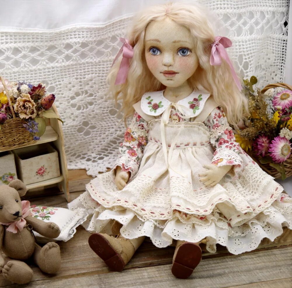 Сшить красивую куклу. Красивые куклы. Рукоделие куклы. Самодельные куклы красивые.