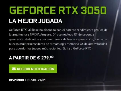 Настройка 3050 для игр