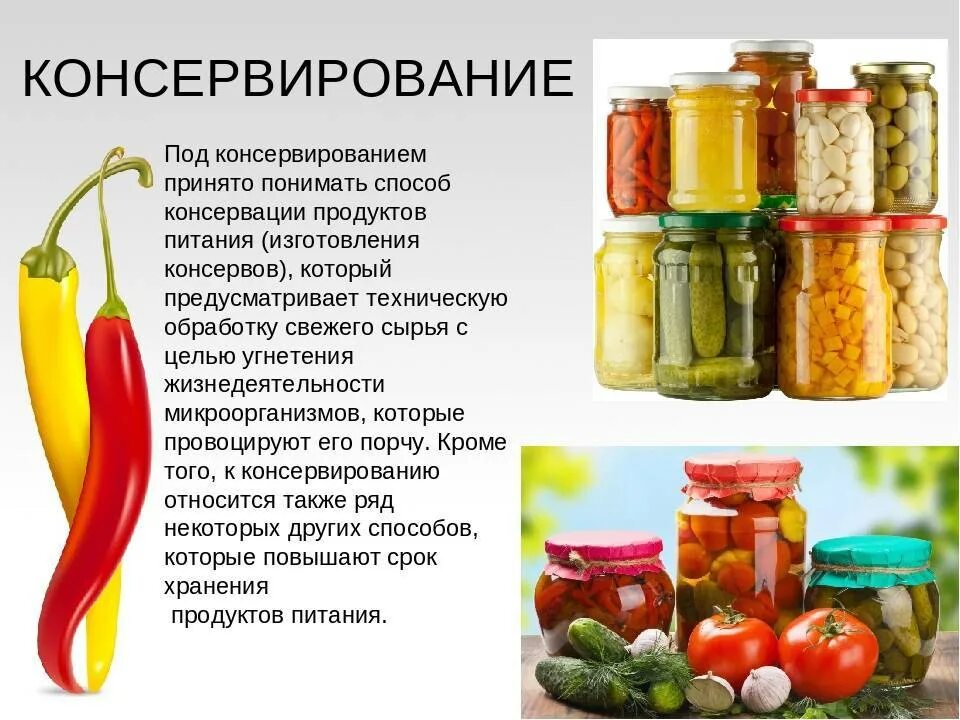 Есть ли польза в консервированном. Консервирование продуктов. Заготовка продуктов.способы консервирования. Заготовки на зиму. Способы консервации продуктов.