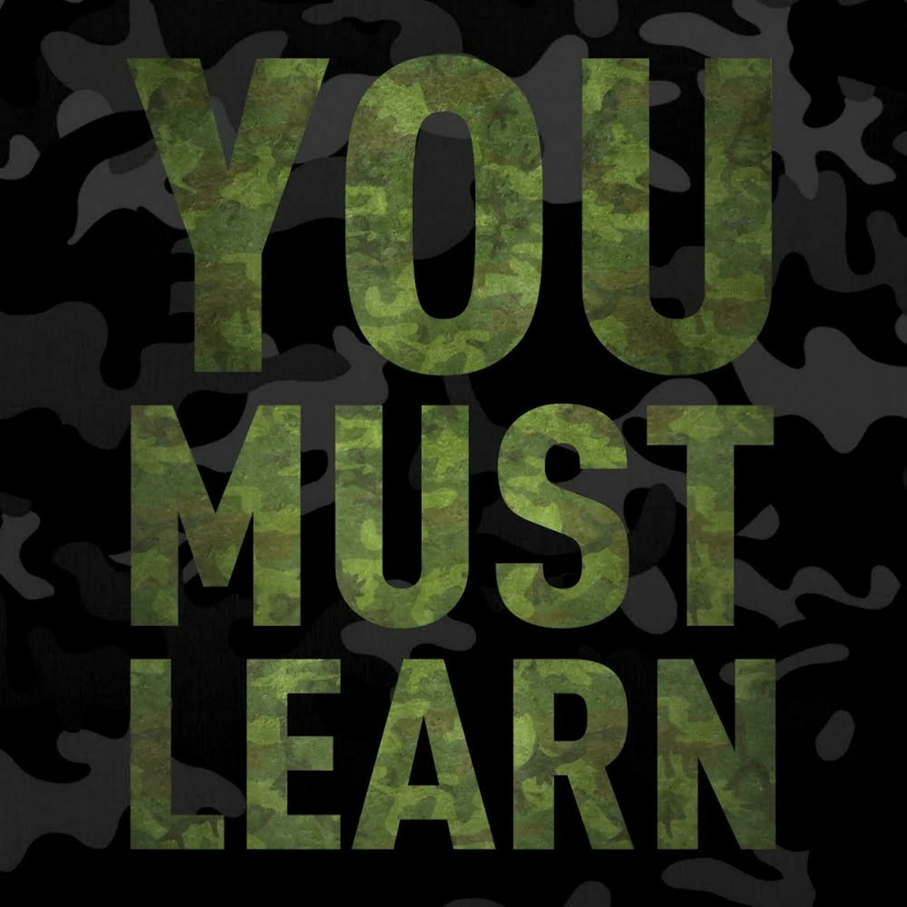 You must learn. Must картинка. you must. yae m. igkmust картинки.