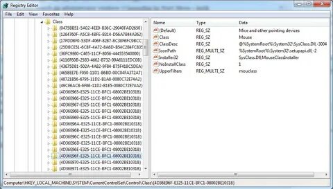 36fc9e60 c465 11cf 8056 444553540000 драйвер