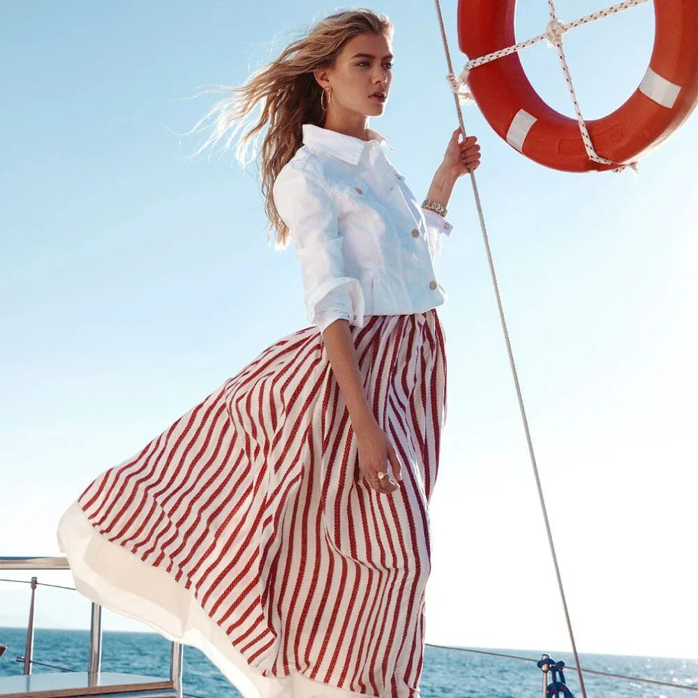 Sea одежда. морской стиль в одежде для женщин. пляжный сарафан. сарафан летний. летние платья для женщин.