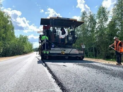 Ремонт дороги псковская область