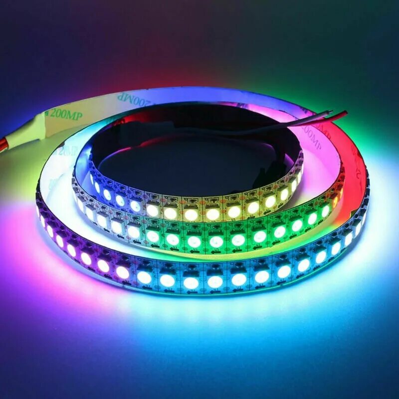 Как называется светодиодная. Led strip RGB ws2812b. Ws2812 5050 RGB светодиод. Адресная светодиодная лента ws2813. Ws2812b 144 led.