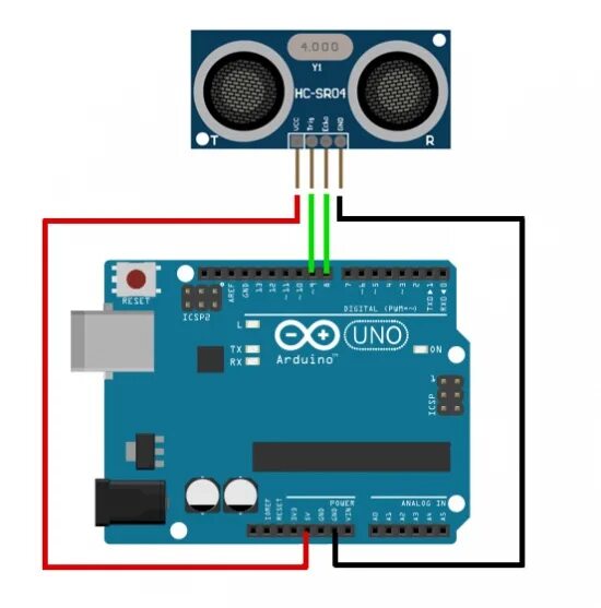 Программирование работы датчика расстояния. Датчик hc-sr04 arduino. датчик расстояния hc-sr04. схема подключения ультразвукового датчика к ардуино.