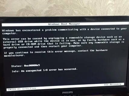 Manager error