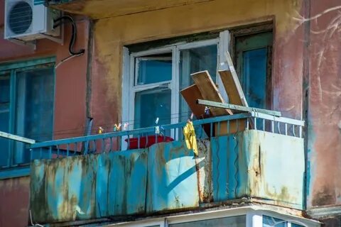 Это было на балконе