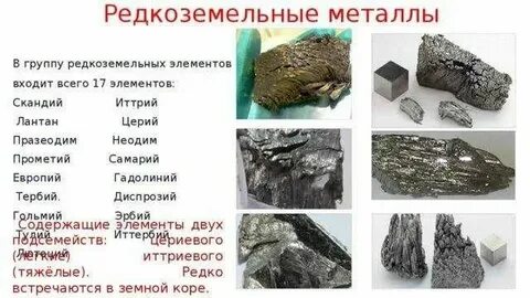 Редкие и рассеянные цветные металлы