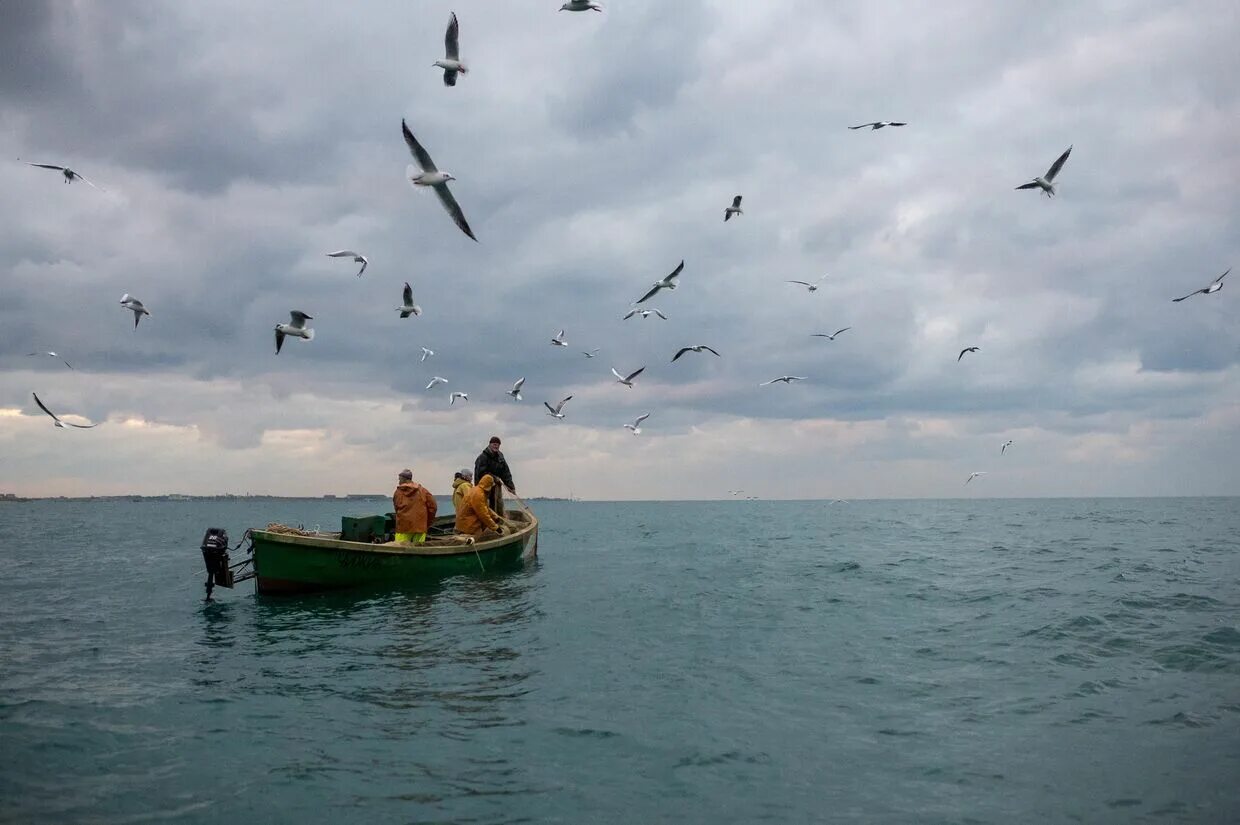 Моря России. Азовское море. Азовское море лодка. Азовское море весной. Прибрежный лов