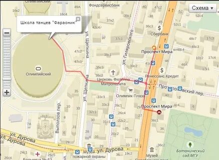 Моники на карте москвы