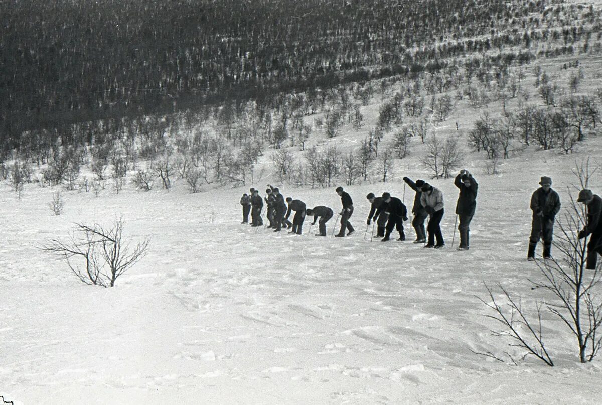 Нападение подписать. Гибель тургруппы Дятлова. Группа туристов Дятлова 1959.