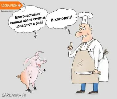 Анекдот свинья в люльке