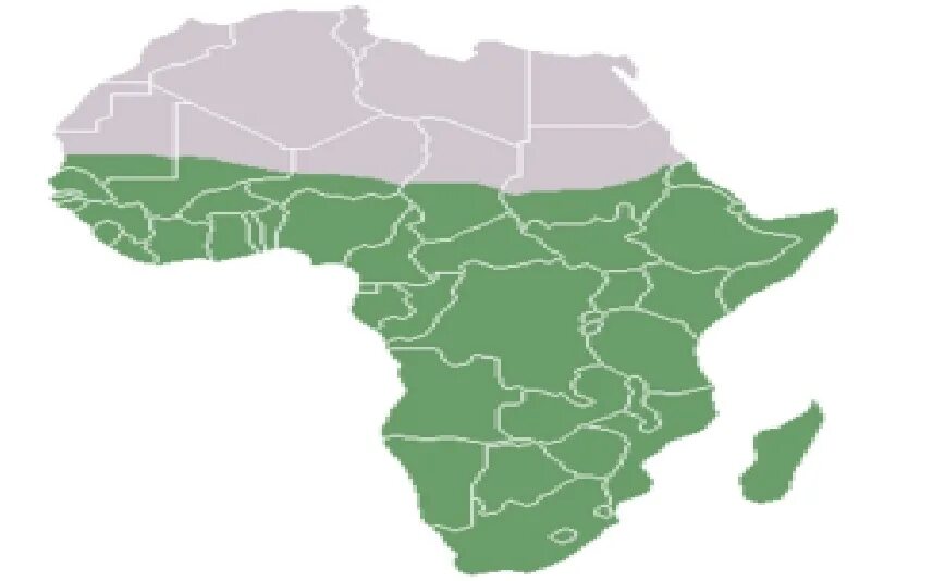 Площадь тропической Африки. Территория тропической Африки. Страны тропической Африки на карте. Тропическая и Южная Африка.