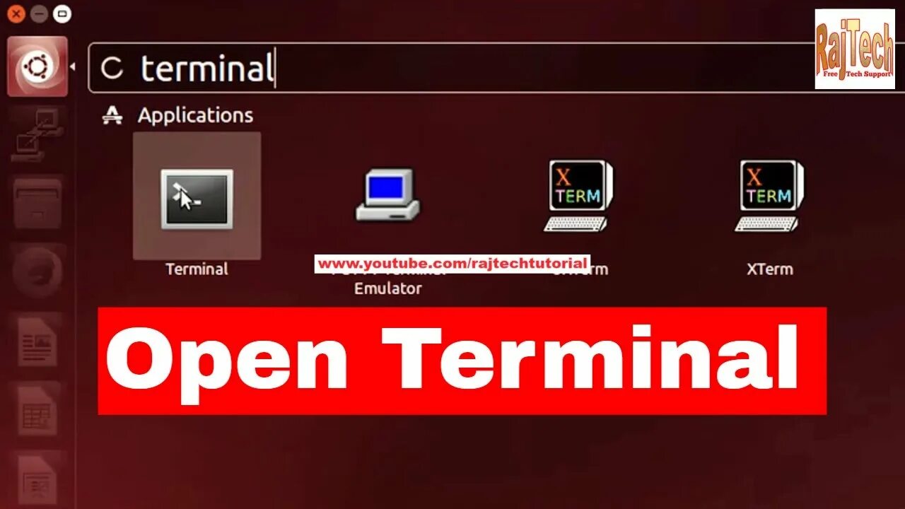 How to open terminal